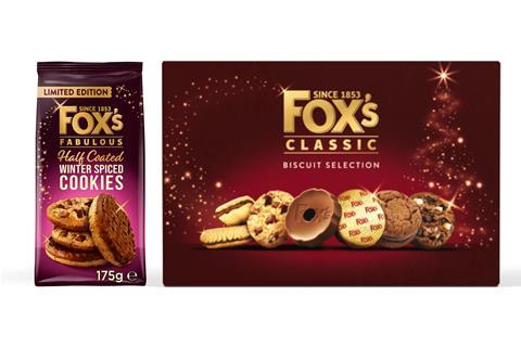 Fox's Burton's Companies - Festive biscuit options include the Fox's Winter Spiced Cookies and Classic Biscuit Selection - 2100x1400