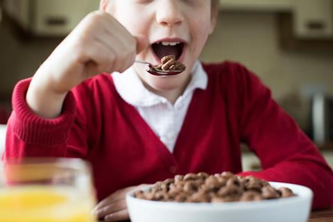 How did kids' cereal perform in 2023?