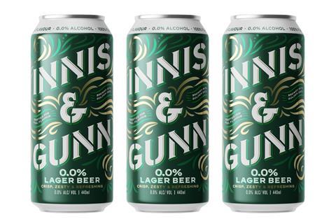 Innis & Gunn 0.0% alcohol-free lager