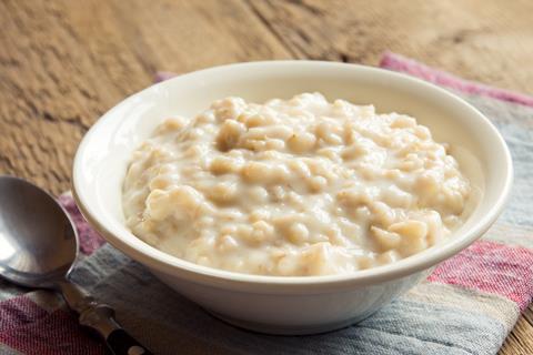 porridge in a bowl