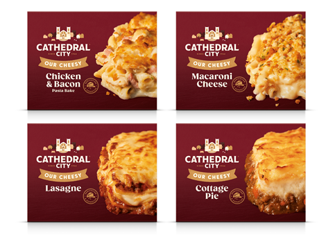 Cathedral Citys Cheesy Meal Range