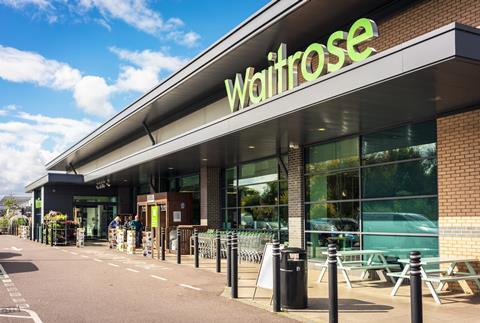 waitrose store sign