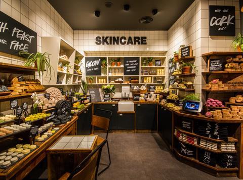 lush manchester plastic free store