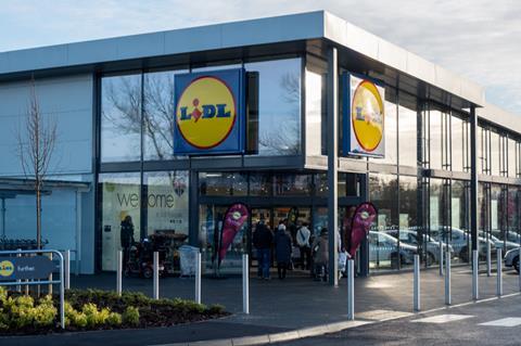 Lidl store front