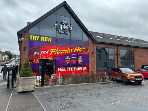 Extra Flamin Hot_Triple A Foodhall store front