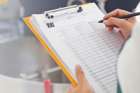 audit survey clipboard inspection