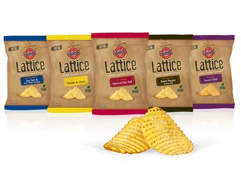 Seabrook lattice crisps