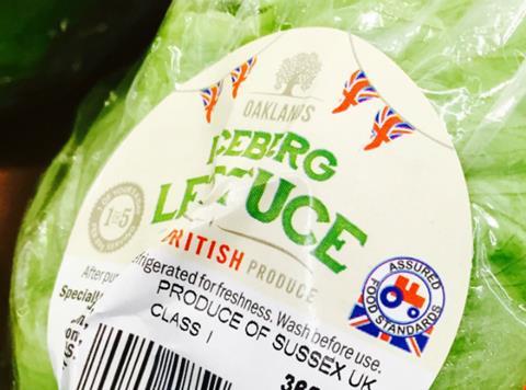 Red Tractor lettuce