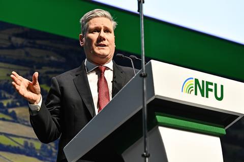 Keir Starmer NFU