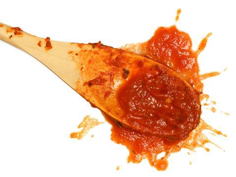 cooking sauce spoon