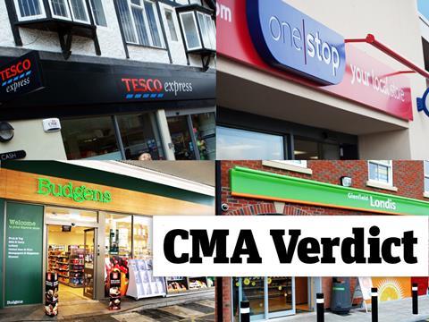 CMA Tesco Booker Merger stores