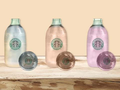 starbucks edible seaweed bottles