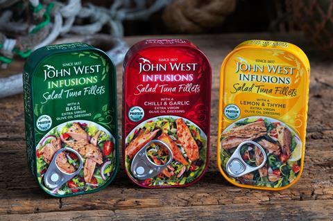 JW Salad Tuna Fillets Range