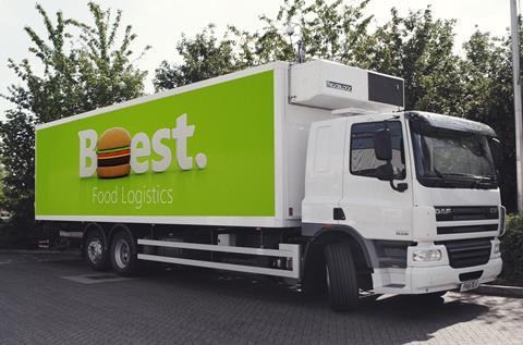 best food logistics lorry