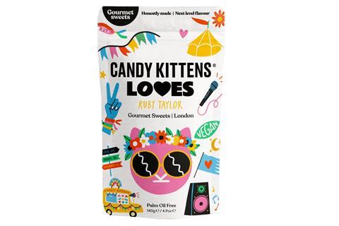 Candy Kittens compostable packaging