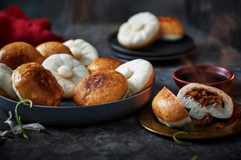 marks and spencer vegan mushroom bao buns