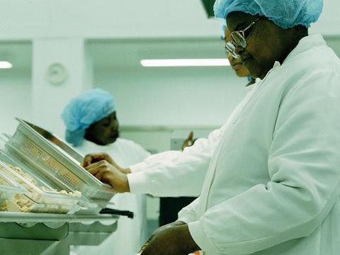 green core food factory production line sandwiches