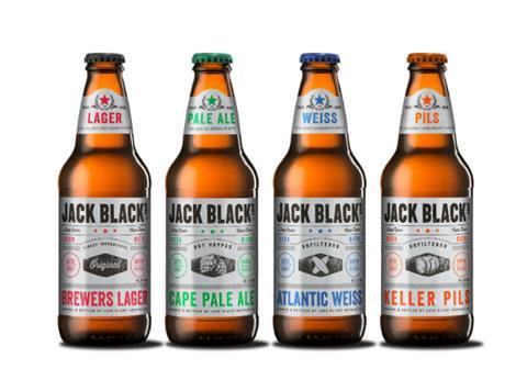 Jack Black Brewing Co range
