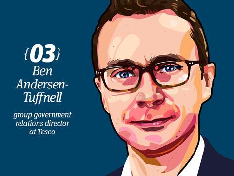 Ben Andersen-Tuffnell, Tesco