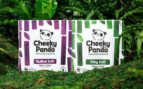 Cheeky Panda rolls into Tesco with two roll SKUs including the UK’s first 4-ply bamboo toilet roll