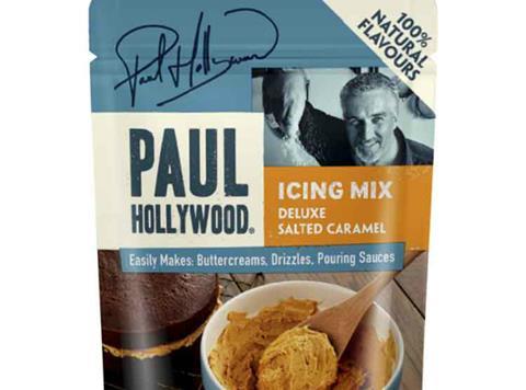 Paul Hollywood Deluxe Salted Caramel icing mix