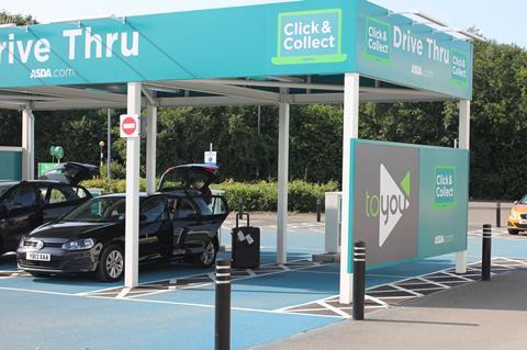 asda click and collect