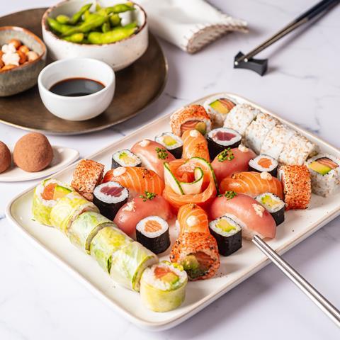 sushi daily VALENTINE platter