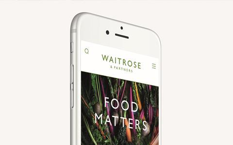 Waitrose mobile site