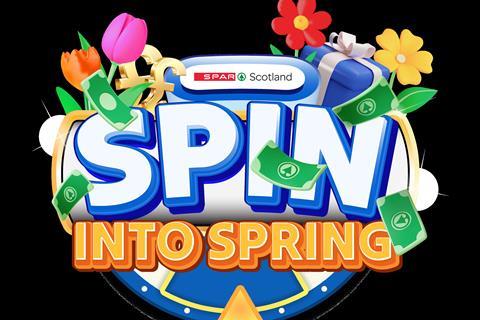 Spin into Spring Logo