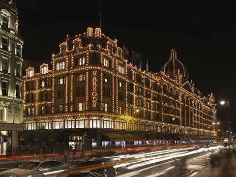 Harrods store front