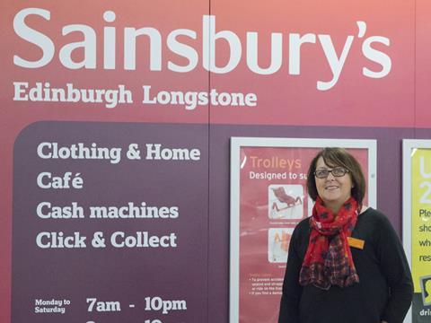 sainsburys edinburgh liz low