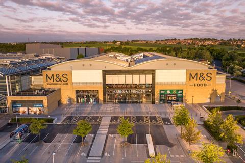 mands marks and spencer store