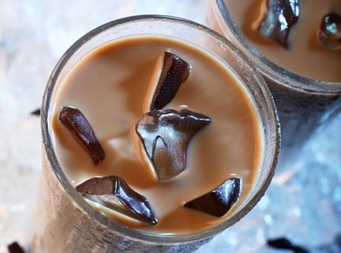 Iced coffee