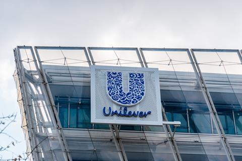 unilever building sign GettyImages-1308621282