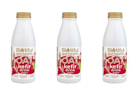 PB drinks Biotiful Gut Health Oat Kefit Cherry 3