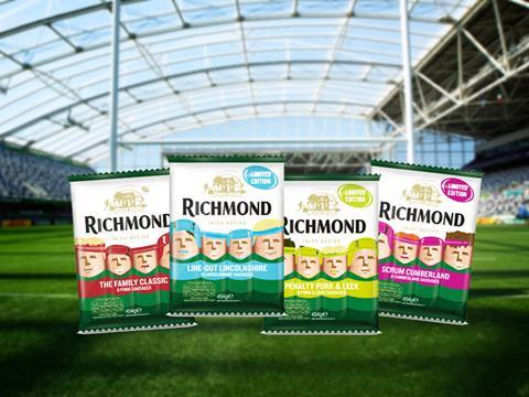 richmond sausages rugby 