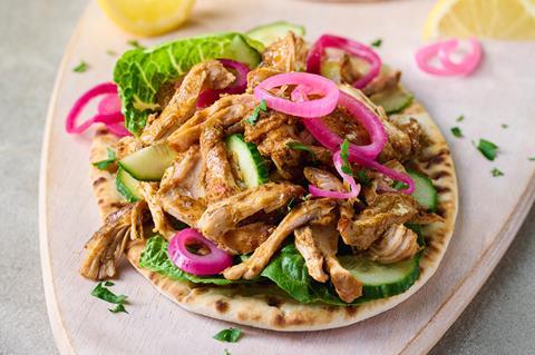 Slow Cooked Chicken Shawarma