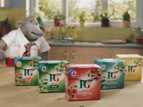 PG Tips herbal teas range