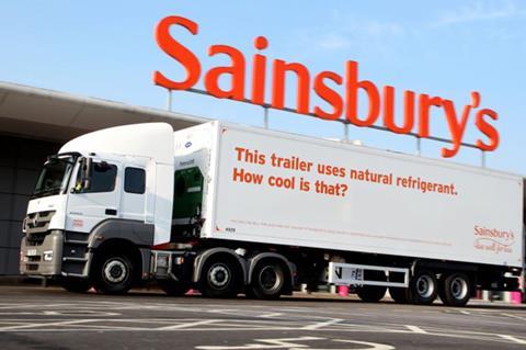 Sainsbury's lorry