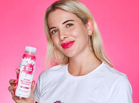 apprentice camilla nut milk brand m+lkplus