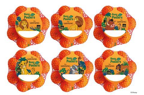 Disney Easy Peelers pack shots grouped