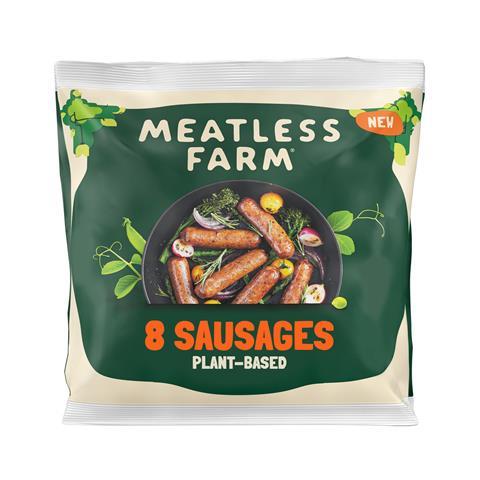 Meatless Farm frozen sausages