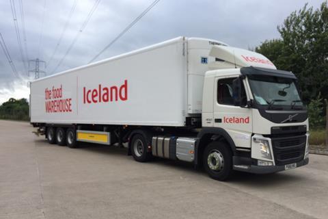 Iceland lorry