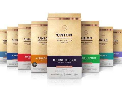 Union Coffee range