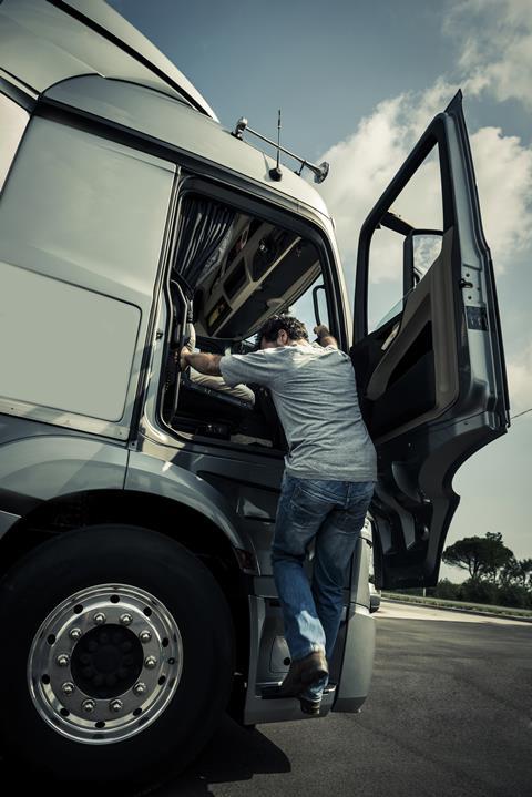 HGV driver GettyImages-517377949