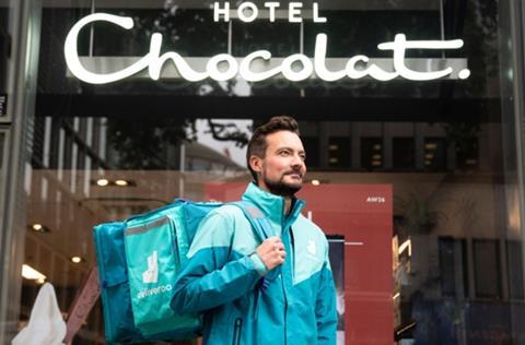 Hotel Chocolat joins Deliveroo to add on demand offer