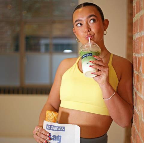 Greggs - Iced Matcha Latte