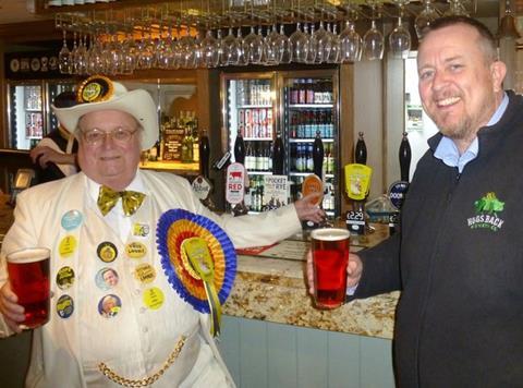 Monster Raving Loony Party Hogs Back Brewery launch