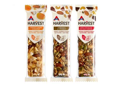 Atkins Harvest bar range