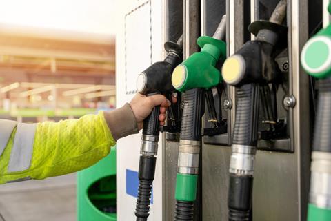 fuel petrol station unleaded diesel GettyImages-1447983038